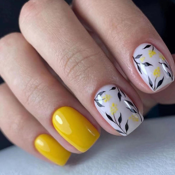 12 Sizes-24 Pcs Press On Nails W860