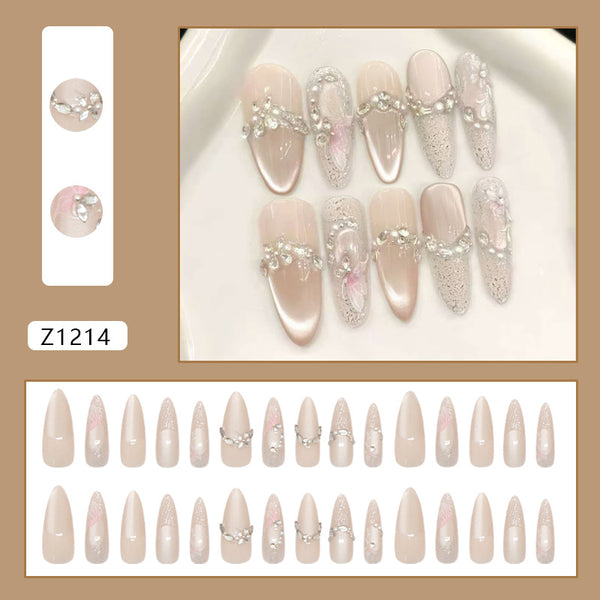 30 Pcs Press On Nails Z1214