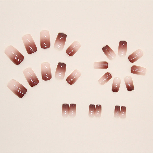12 Sizes-24 Pcs Press On Nails R733