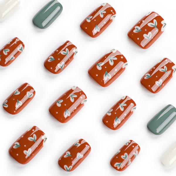 12 Sizes-24 Pcs Press On Nails JP2879