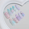 12 Sizes-24 PcsPress On Nails Z1154