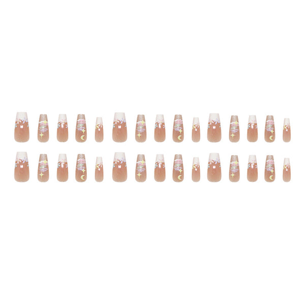 15 Sizes-30 PcsPress On Nails My239