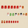 12 Sizes-24 Pcs Press On Nails Y281