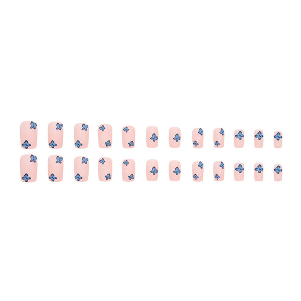12 Sizes-24 Pcs Press On Nails W786