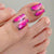 12 Sizes-24 Pcs Press On Nails JP1665