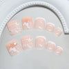 12 Sizes-24 Pcs Press On Nails F173