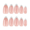 12 Sizes-24 Pcs Press On Nails JP4029