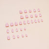 12 Sizes-24 PcsPress On Nails W1561