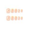 12 Sizes-24 Pcs Press On Nails JP2600