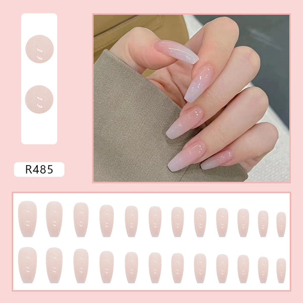 12 Sizes-24 Pcs Press On Nails R481