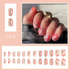 12 Sizes-24 Pcs Press On Nails C315
