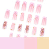 12 Sizes-24 Pcs Press On Nails JP4307