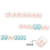 12 Sizes-24 Pcs Press On Nails JP3945