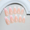 12 Sizes-24 Pcs Press On Nails W1876