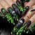 12 Sizes-24 Pcs Press On Nails Y1056