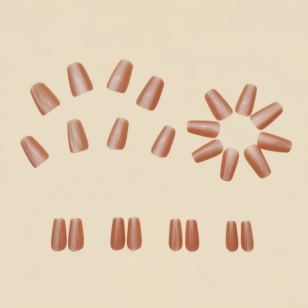 12 Sizes-24 Pcs Press On Nails Y154