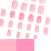 12 Sizes-24 Pcs Press On Nails JP3513