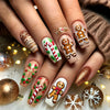 12 Sizes-24 Pcs Press On Nails Y1245