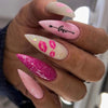12 Sizes-24 Pcs Press On Nails W936