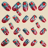 12 Sizes-24 Pcs Press On Nails Y1374