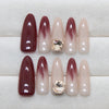30 Pcs Press On Nails Z1001