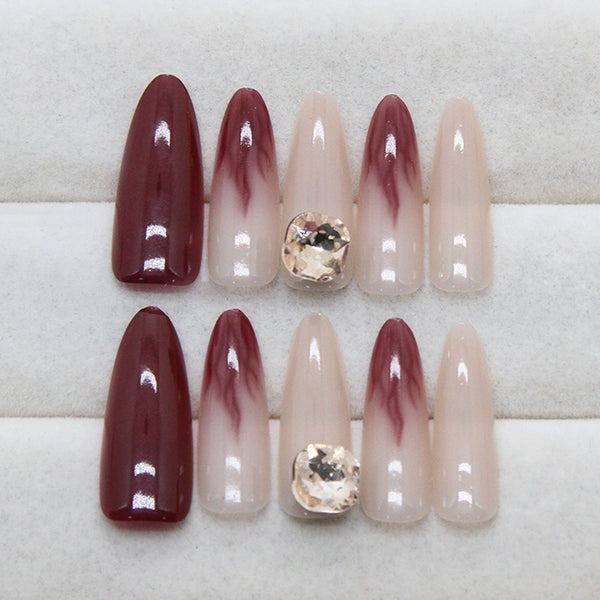30 Pcs Press On Nails Z1001