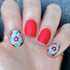 12 Sizes-24 Pcs Press On Nails C922