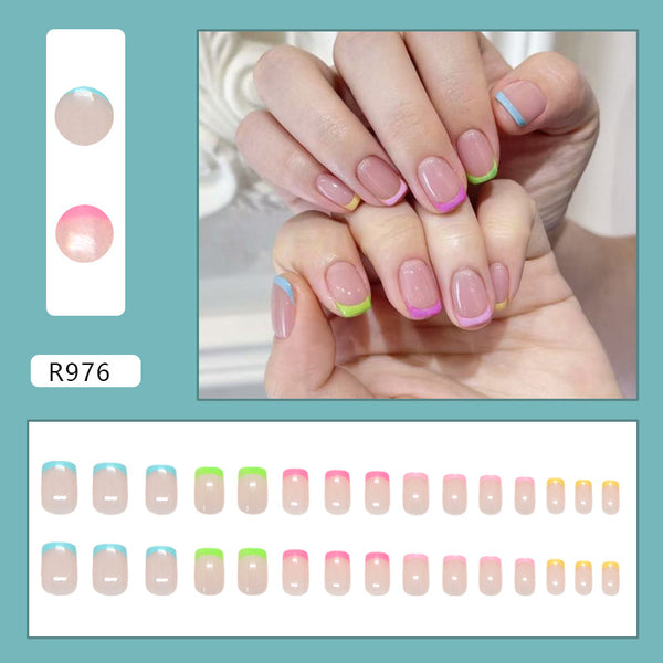 30 Pcs Press On Nails R976