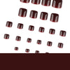 12 Sizes-24 Pcs Press On Nails JP4261