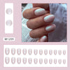 12 Sizes-24 Pcs Press On Nails W1209