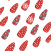 12 Sizes-24 Pcs Press On Nails JP1912