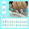 12 Sizes-24 Pcs Press On Nails W645