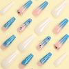 12 Sizes-24 Pcs Press On Nails JP2927
