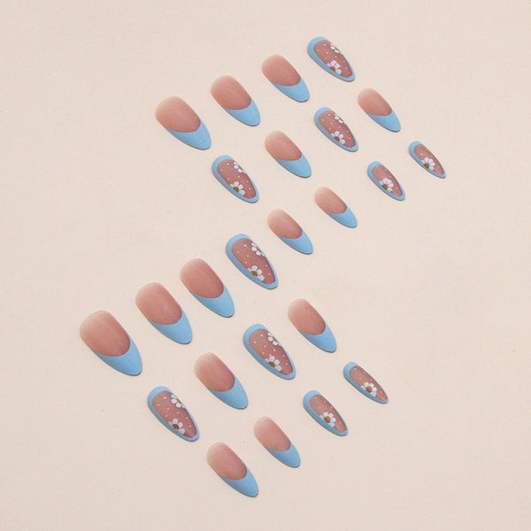 12 Sizes-24 Pcs Press On Nails W490