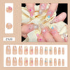 12 Sizes-24 Pcs Press On Nails Z920