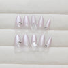 12 Sizes-24 Pcs Press On Nails MY071