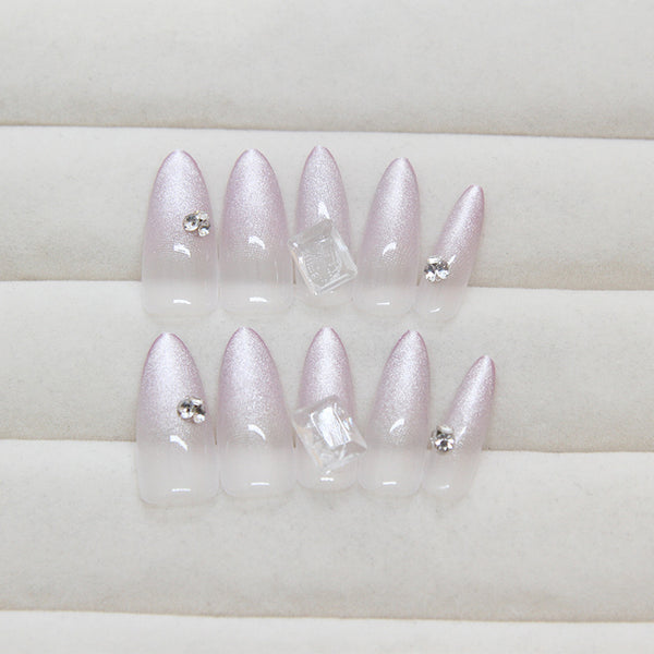 12 Sizes-24 Pcs Press On Nails MY071