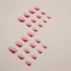 12 Sizes-24 Pcs Press On Nails W1348