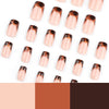 12 Sizes-24 Pcs Press On Nails JP3661