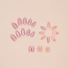 12 Sizes-24 Pcs Press On Nails Z864