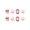 12 Sizes-24 Pcs Press On Nails R577