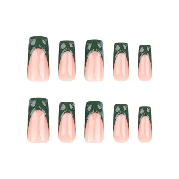12 Sizes-24 Pcs Press On Nails DIY26