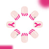 12 Sizes-24 Pcs Press On Nails C1203