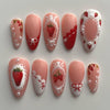 12 Sizes-24 Pcs Press On Nails JP3740