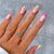 12 Sizes-24 Pcs Press On Nails W1355