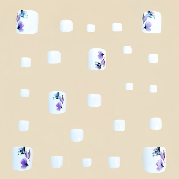 12 Sizes-24 Pcs Press On Nails Y998
