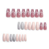 12 Sizes-24 Pcs Press On Nails JP3043