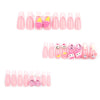 12 Sizes-24 Pcs Press On Nails JP2800