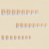 12 Sizes-24 Pcs Press On Nails Y404