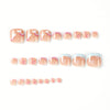 12 Sizes-24 Pcs Press On Nails JP2439